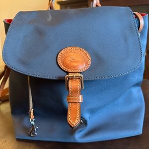 Dooney and Bourke navy backpack